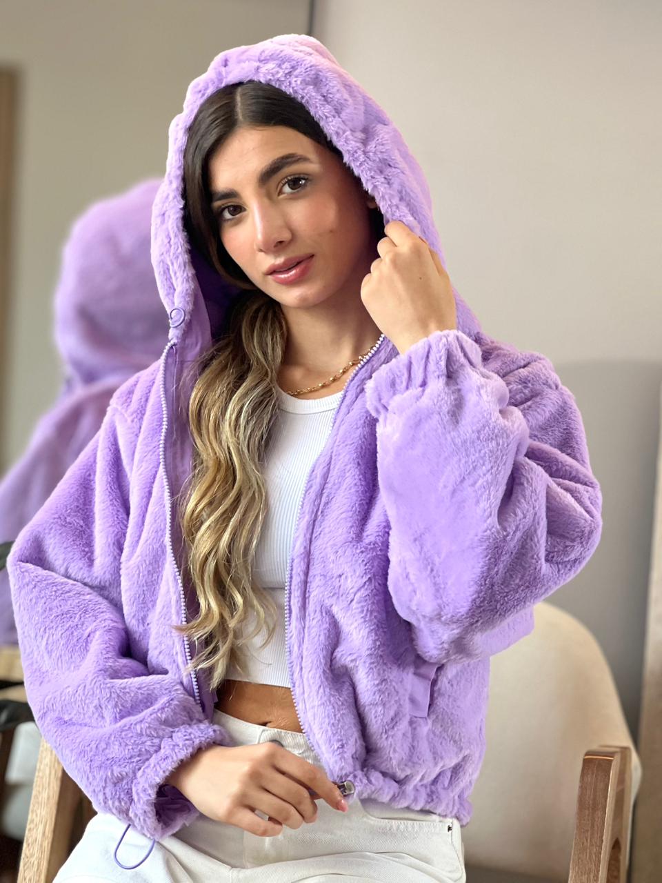 CHAQUETA DOBLE FAZ VELVET