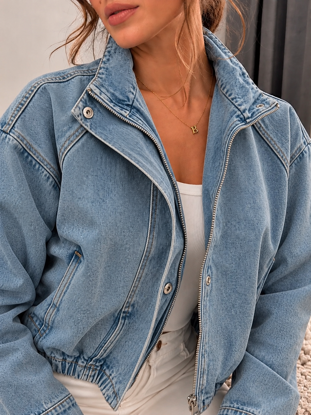 CHAQUETA DENIM CLÁSICA