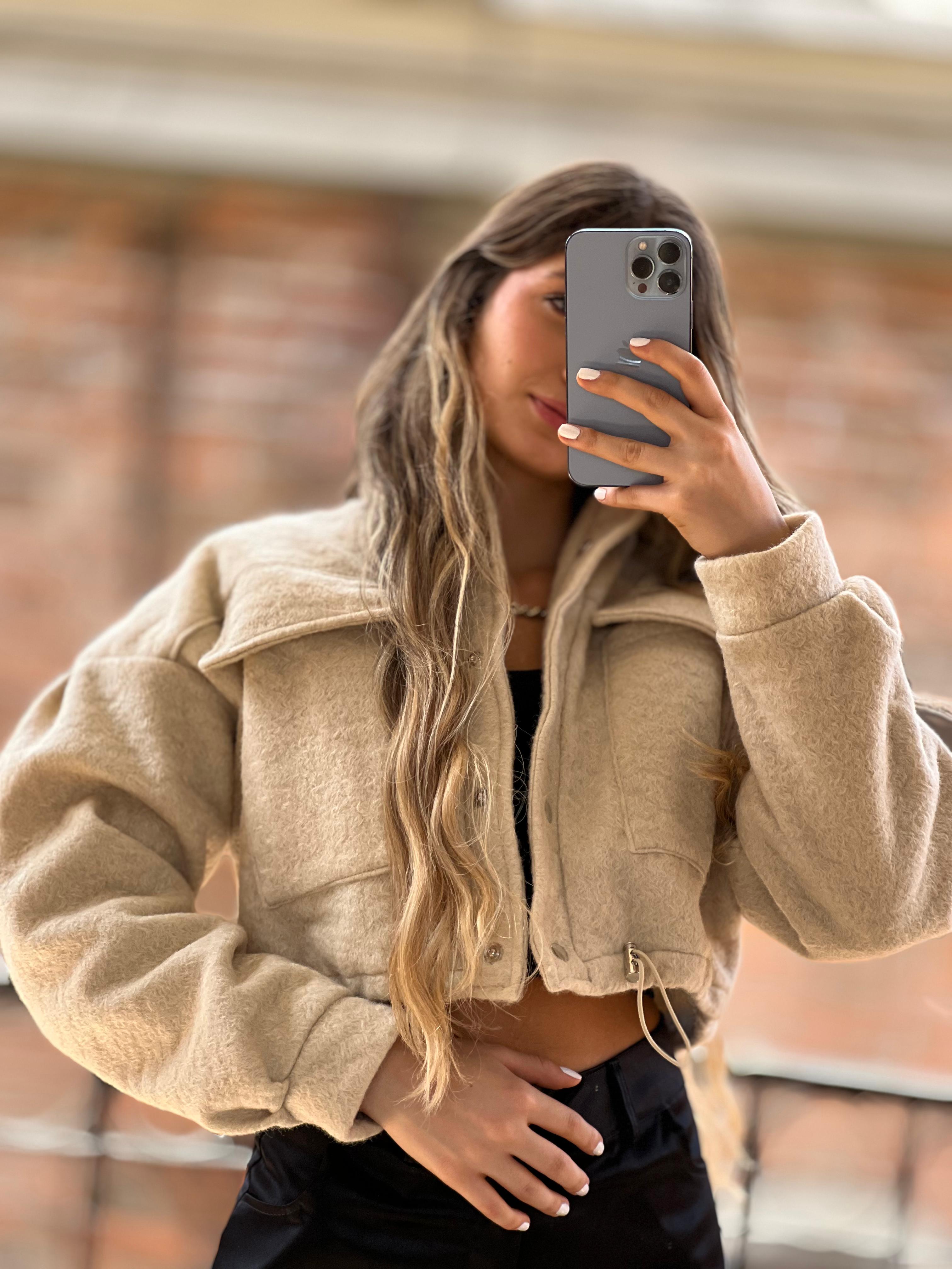CHAQUETA PAÑO ALPACA