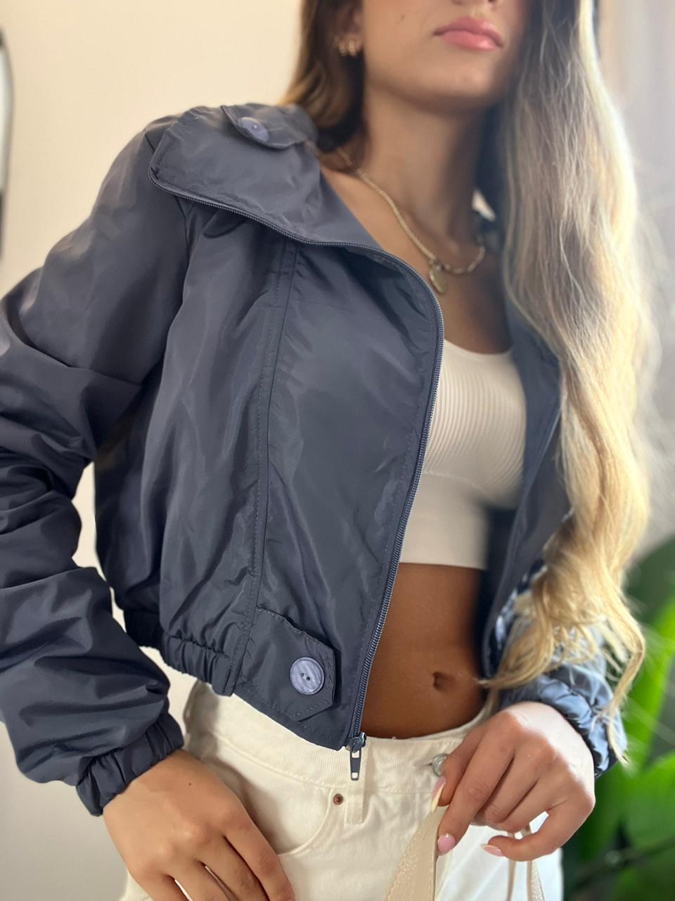CHAQUETA PARKITA BOTON