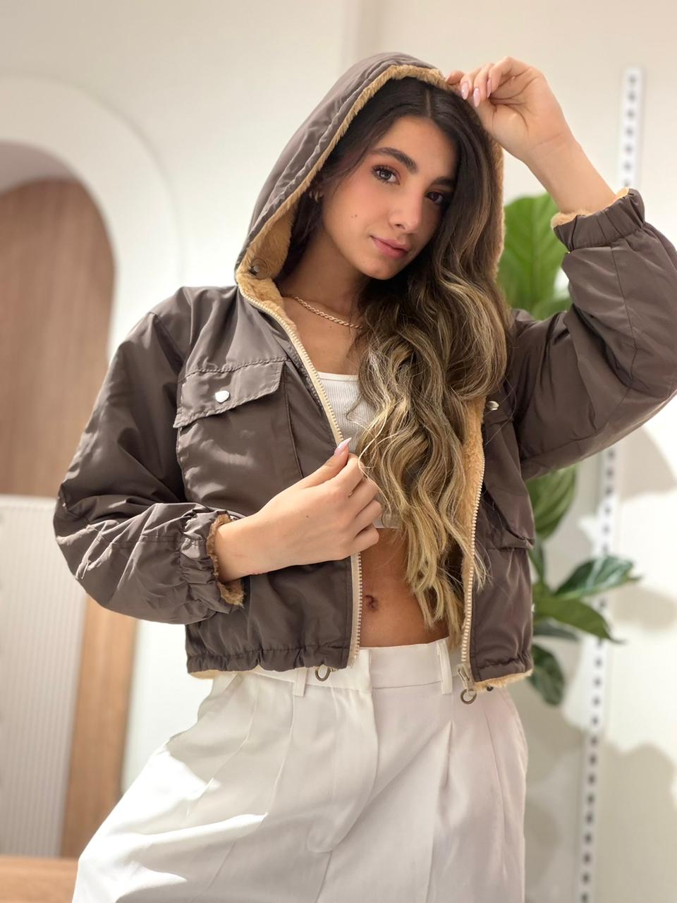 CHAQUETA DOBLE FAZ VELVET