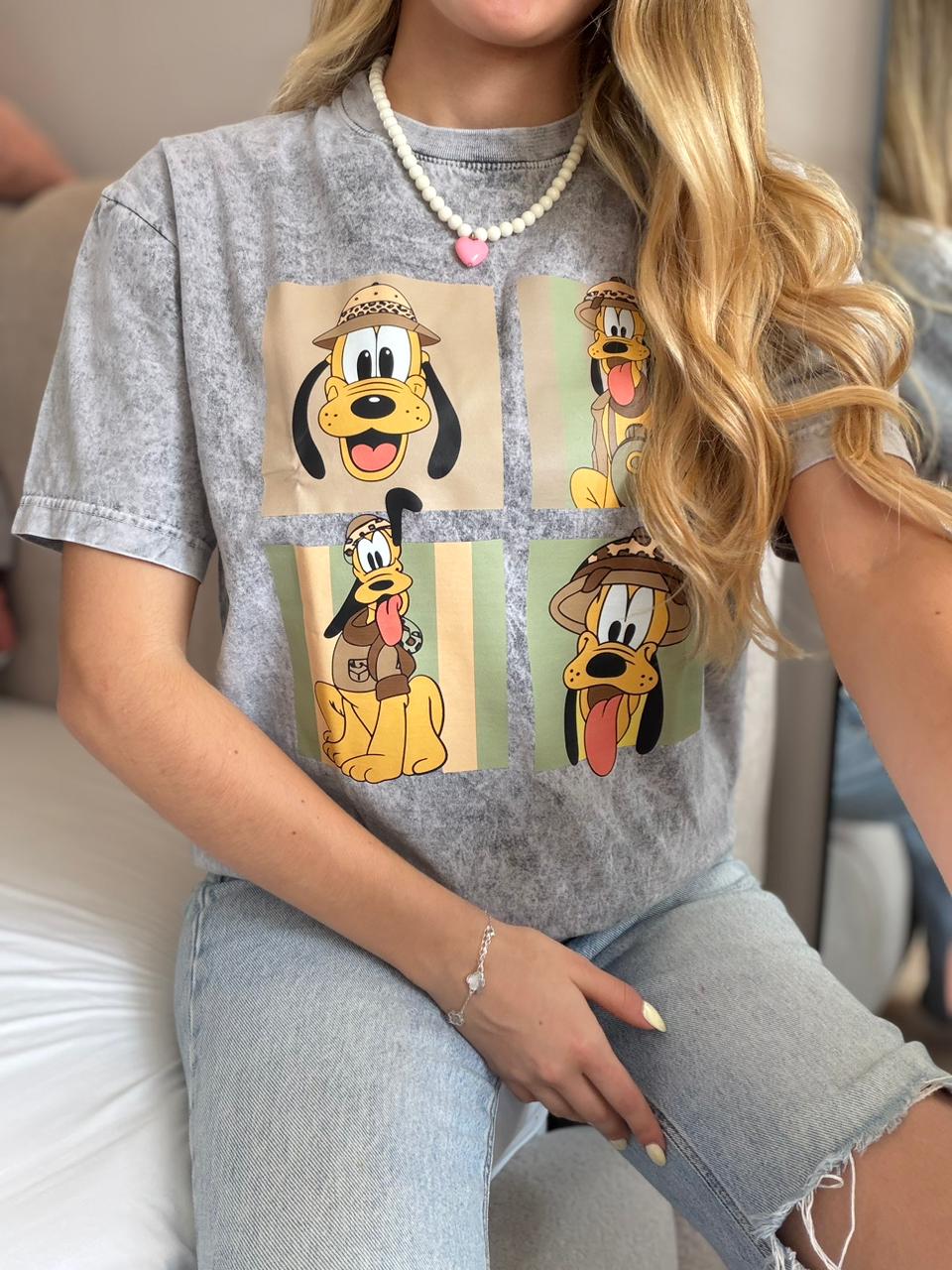 CAMISETA OVERSIZE EFECTO WASHED🖤✨