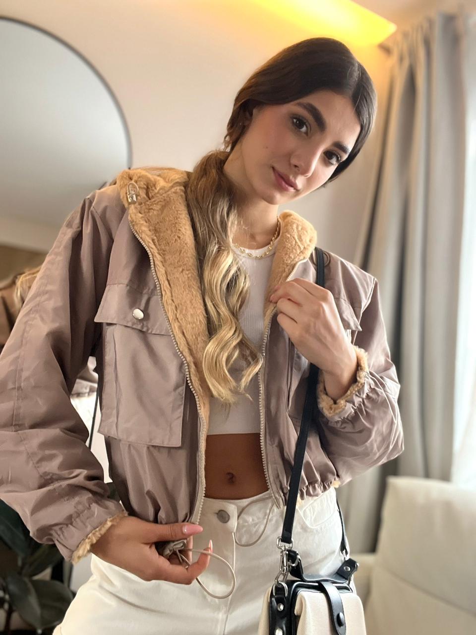 CHAQUETA DOBLE FAZ VELVET