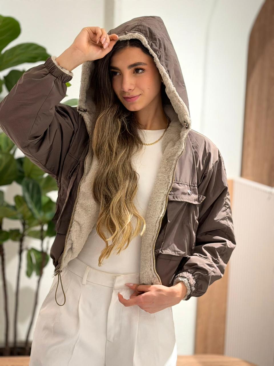 CHAQUETA DOBLE FAZ VELVET