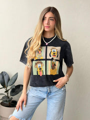 CAMISETA OVERSIZE EFECTO WASHED🖤✨