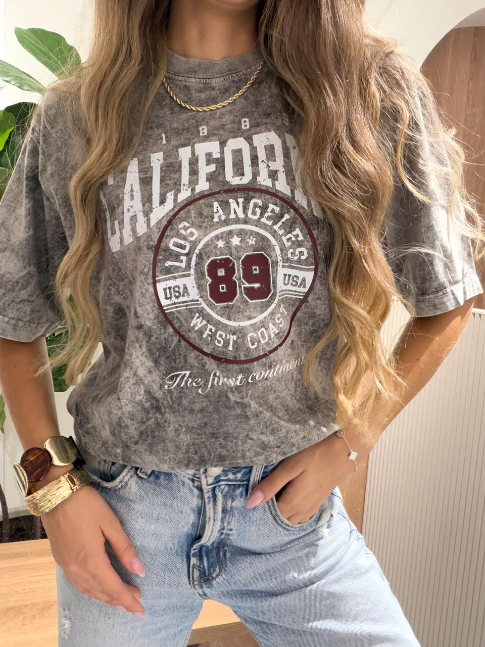 CAMISETA OVERSIZE EFECTO WASHED