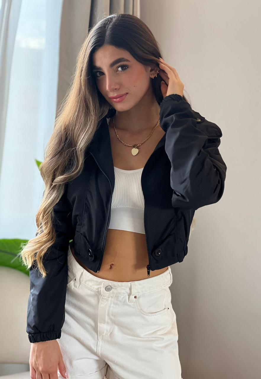 CHAQUETA PARKITA BOTON