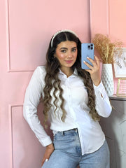 BLUSA POPELINA LICRADA