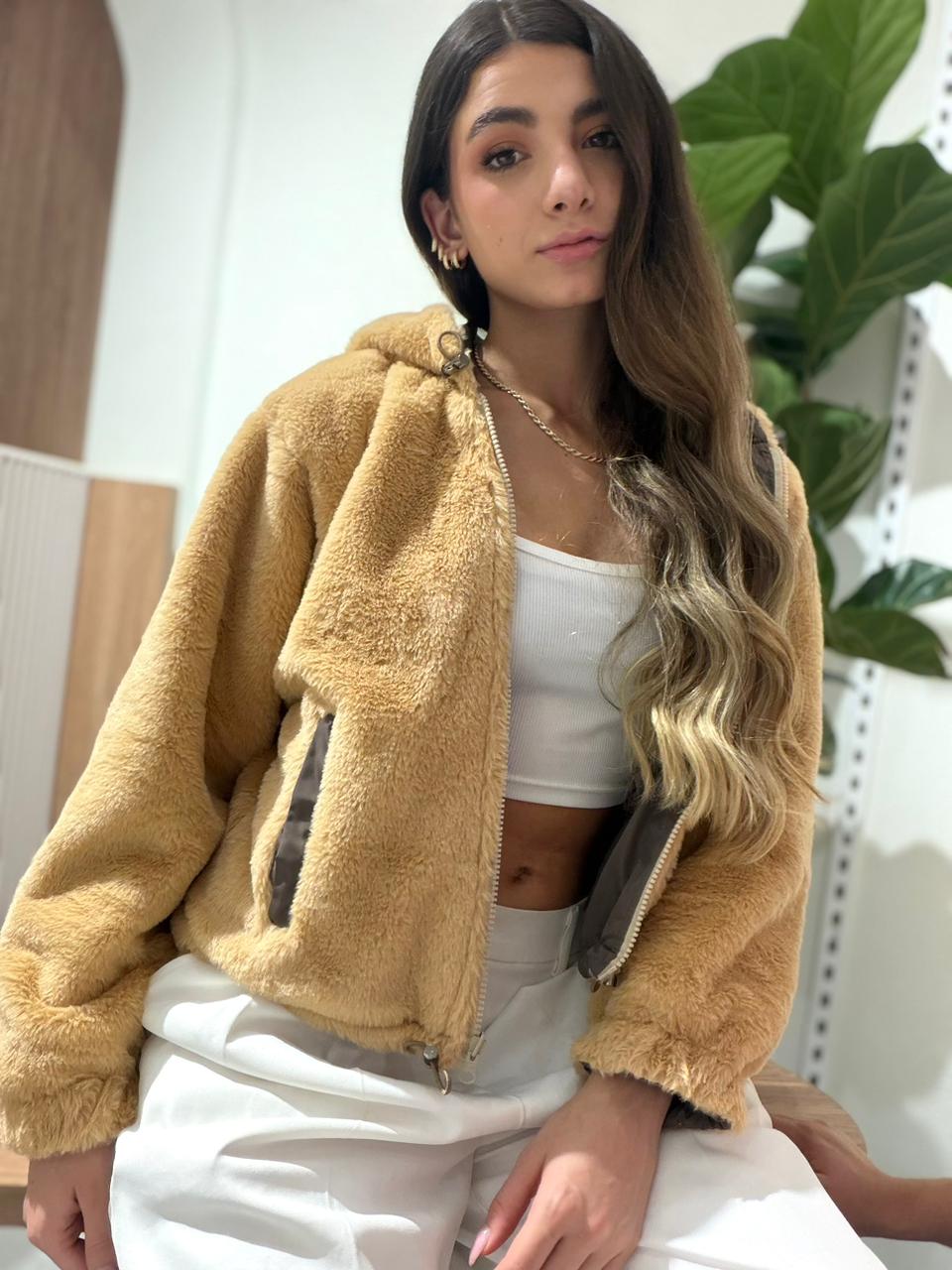 CHAQUETA DOBLE FAZ VELVET