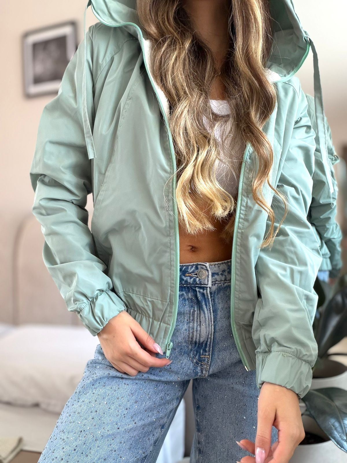 CHAQUETA ANTIFLUIDO OVEJERA CLÁSICA