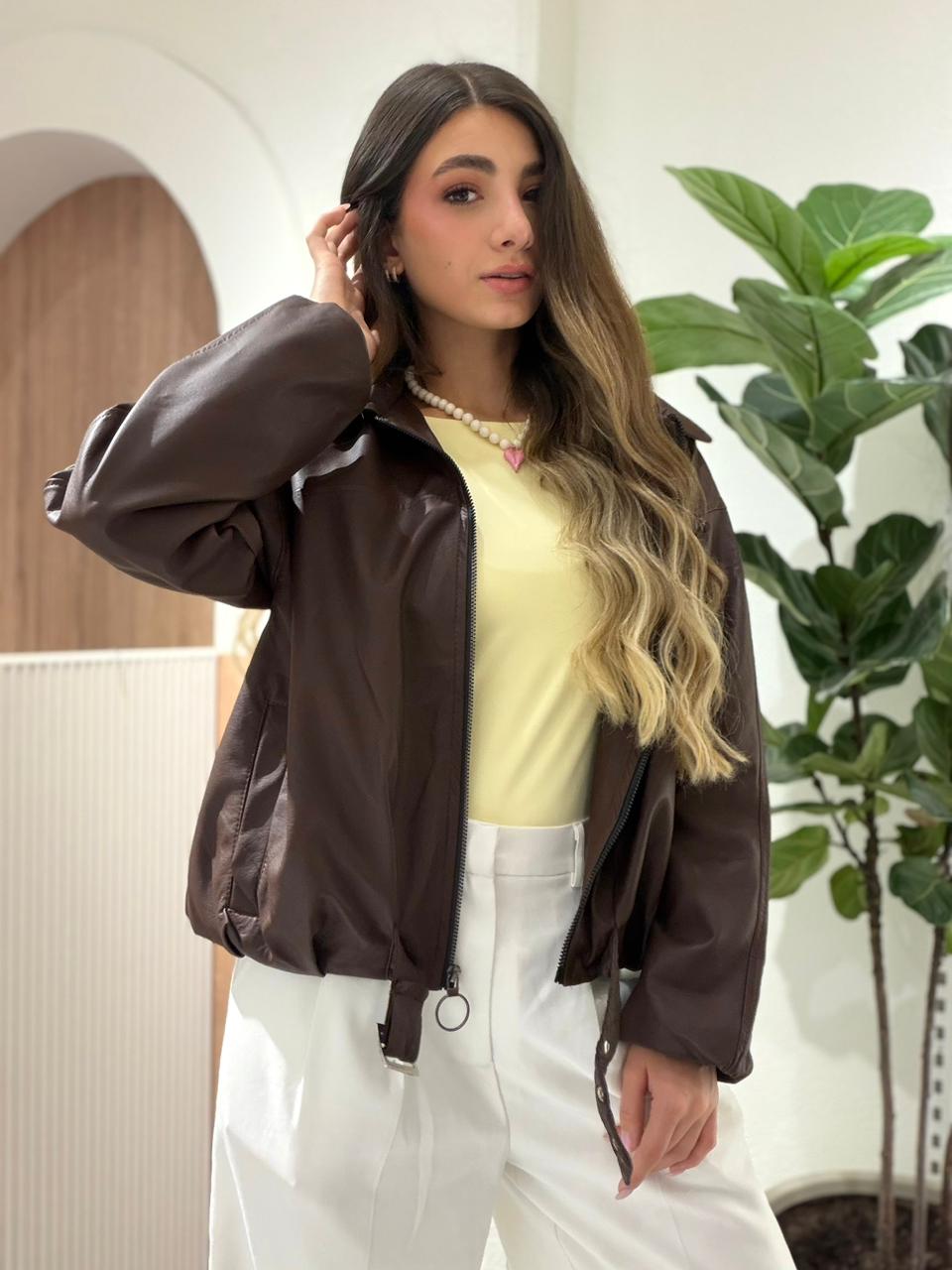 CHAQUETA CUERINA MIAMI
