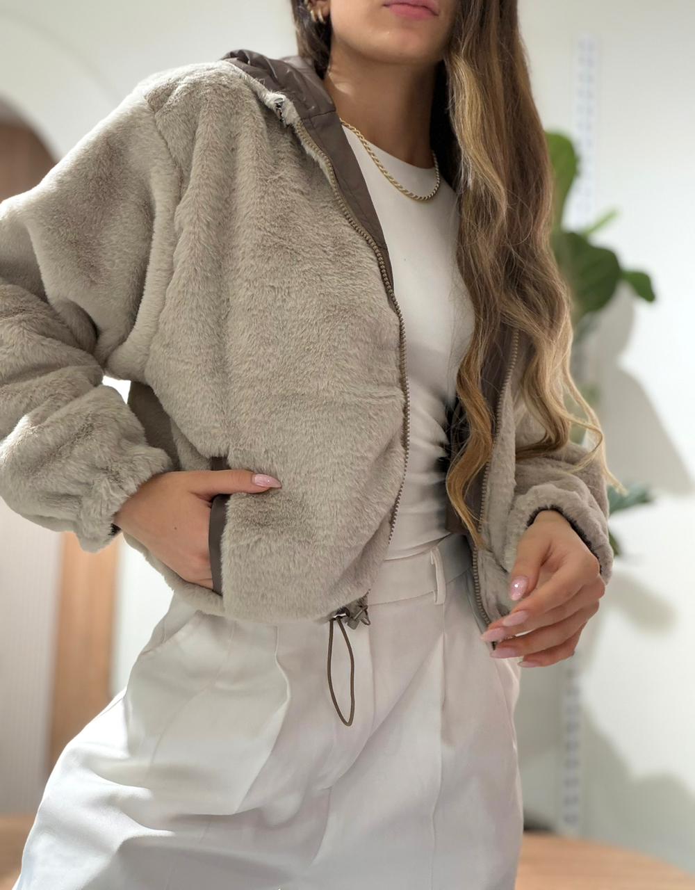 CHAQUETA DOBLE FAZ VELVET