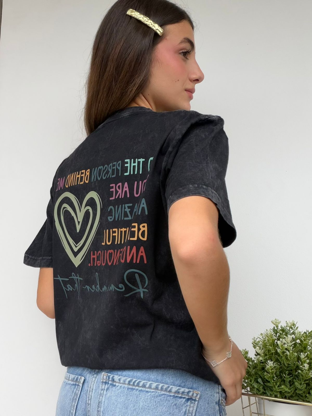 CAMISETA OVERSIZE EFECTO WASHED