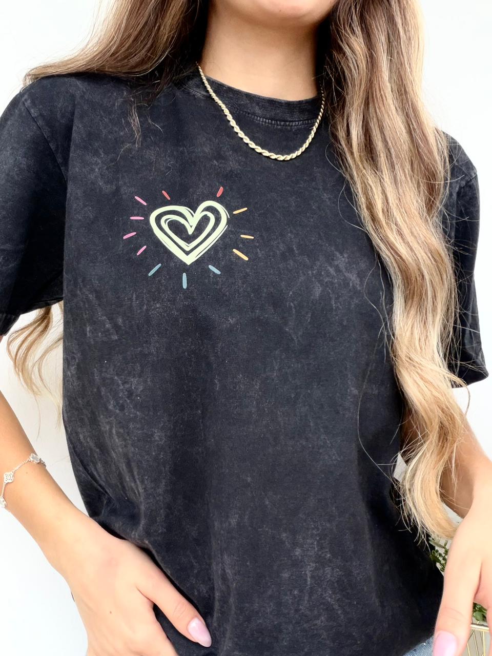 CAMISETA OVERSIZE EFECTO WASHED