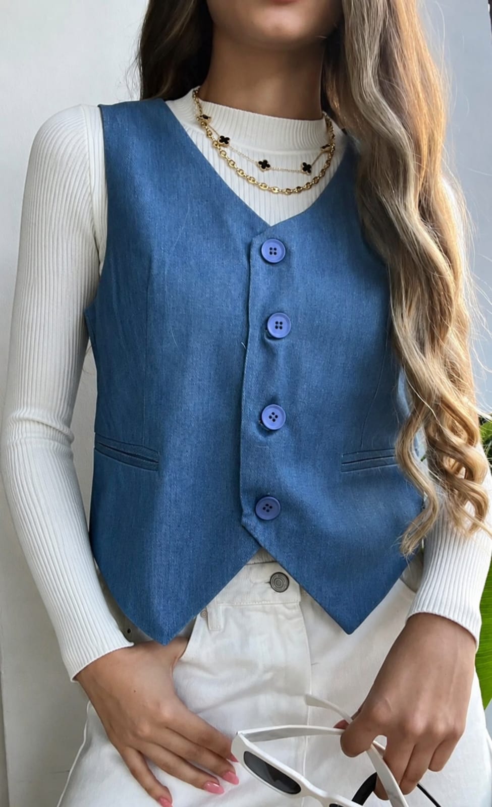 CHALECO DENIM