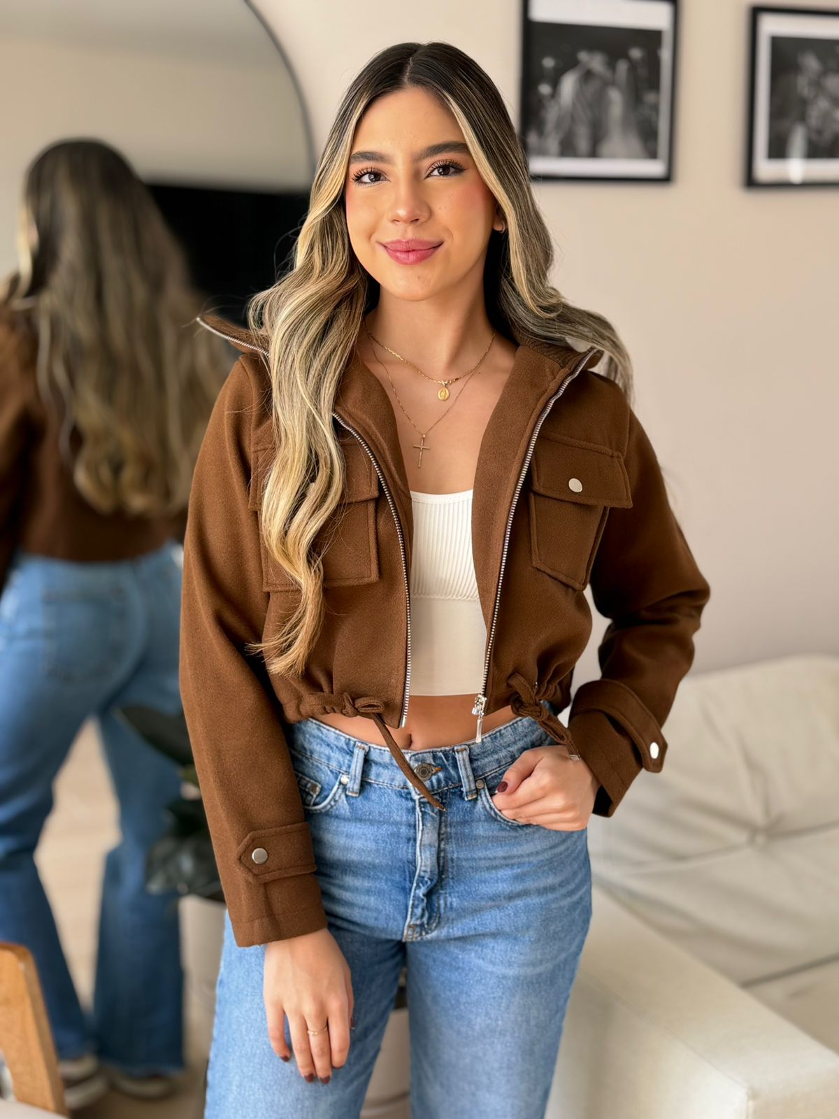 CHAQUETA PAÑO ANTONIA