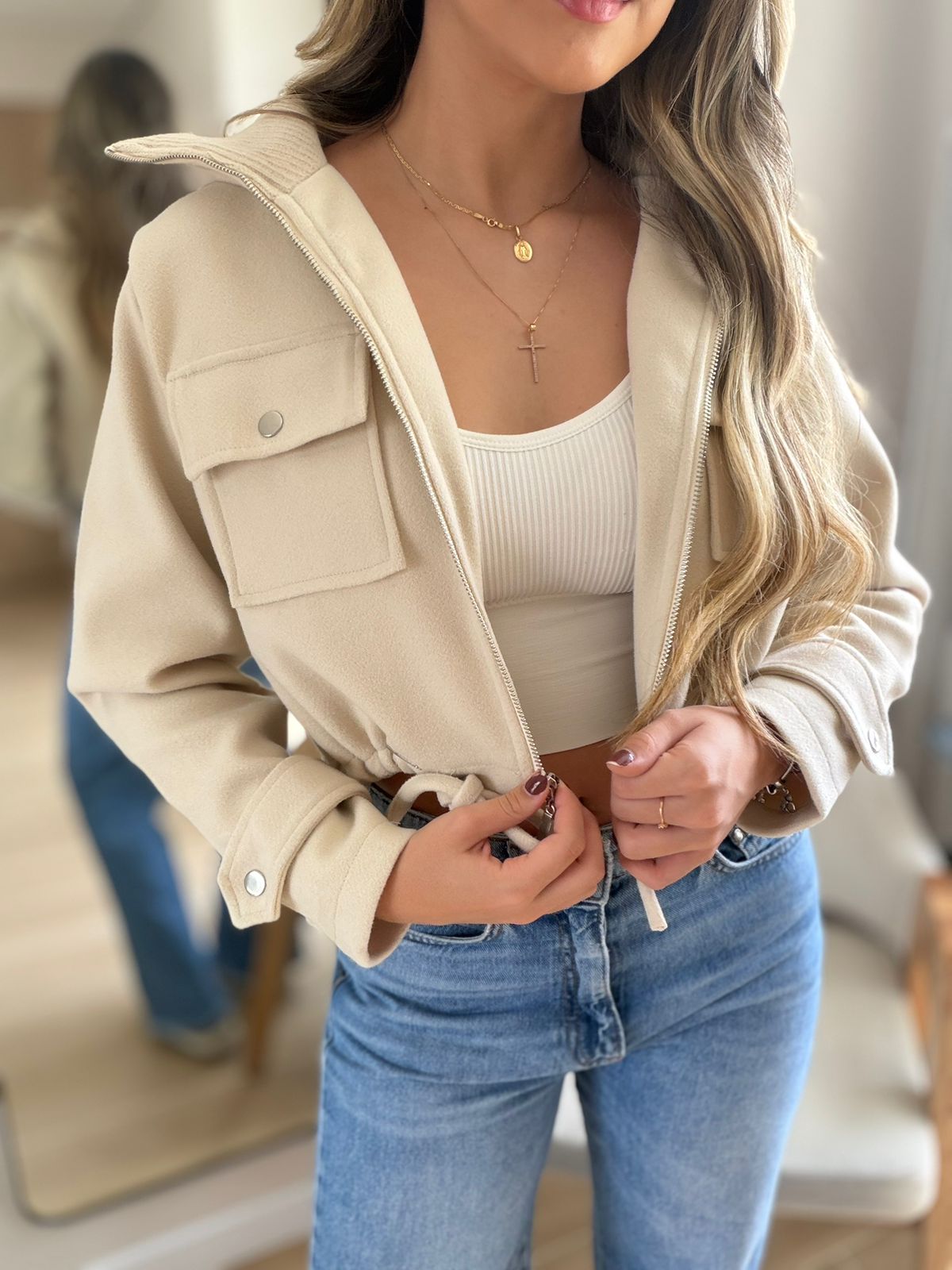 CHAQUETA PAÑO ANTONIA