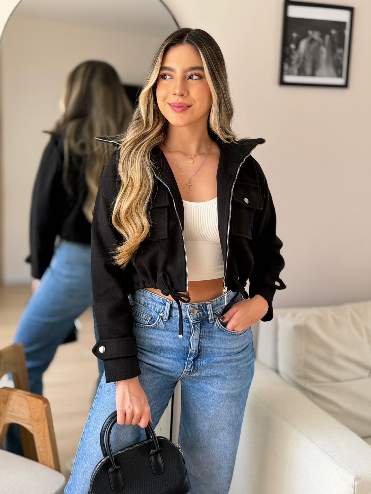 CHAQUETA PAÑO ANTONIA