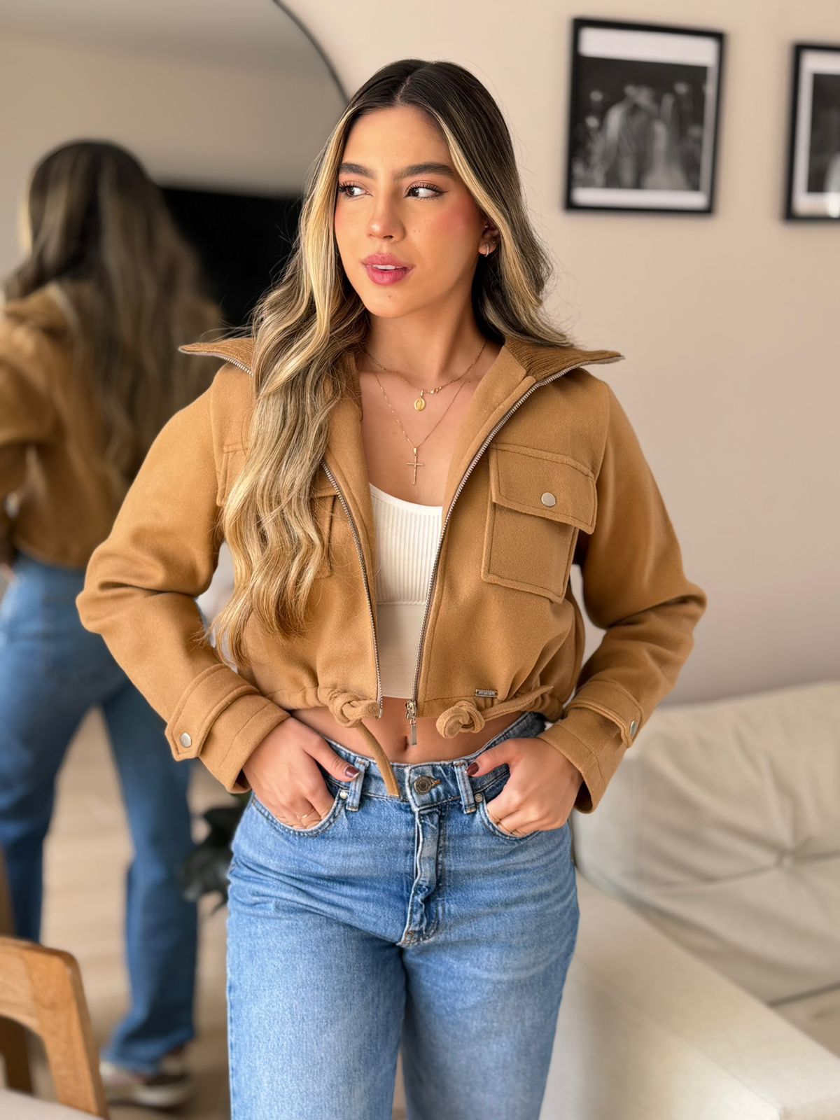 CHAQUETA PAÑO ANTONIA