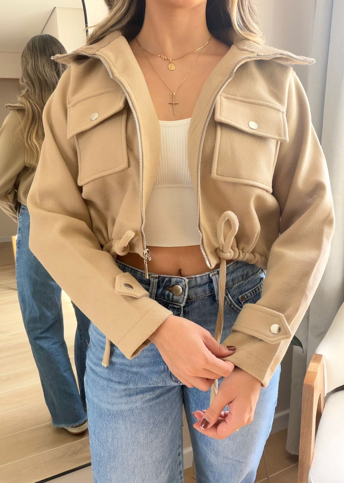 CHAQUETA PAÑO ANTONIA