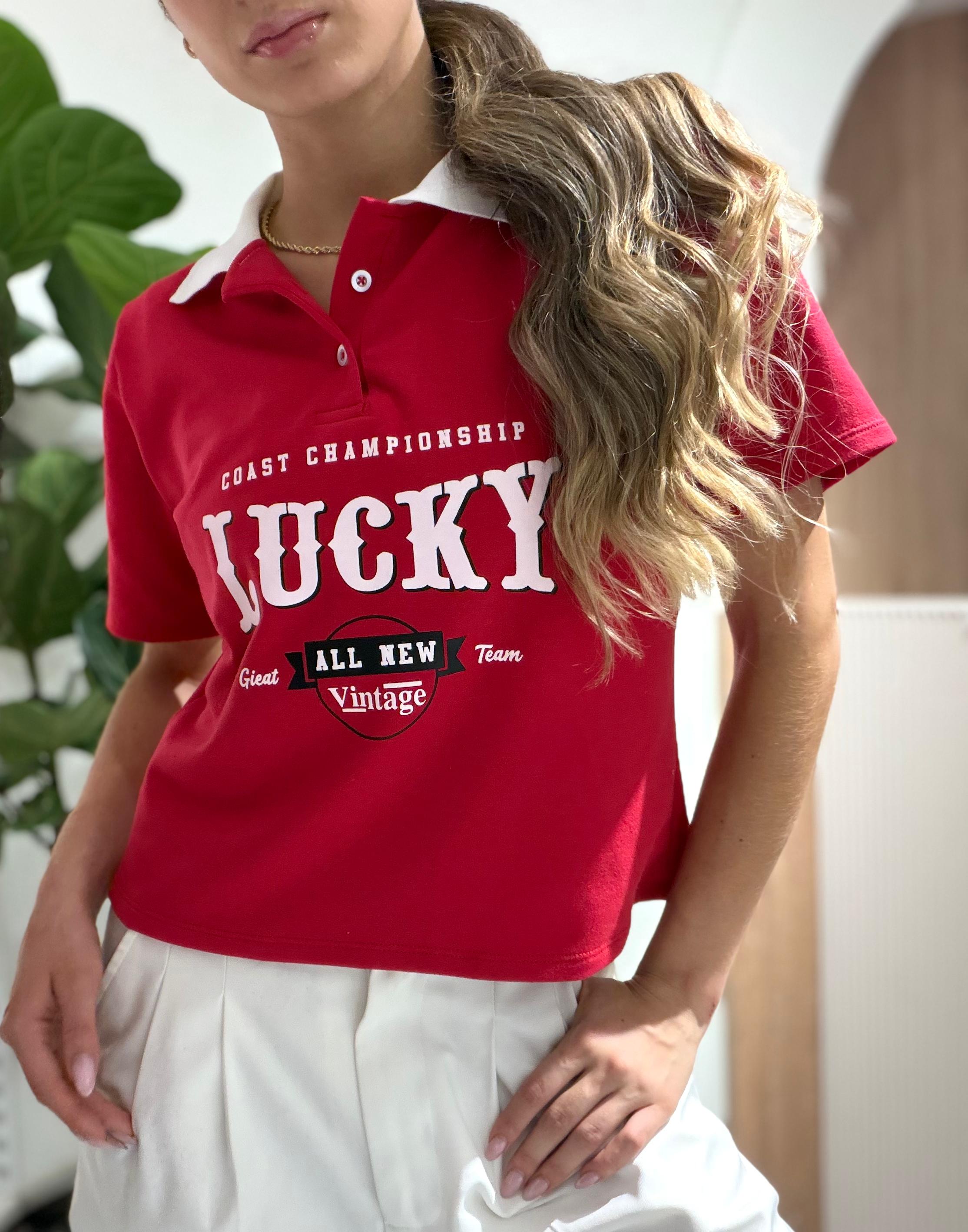 CAMISETA POLO LUCKY