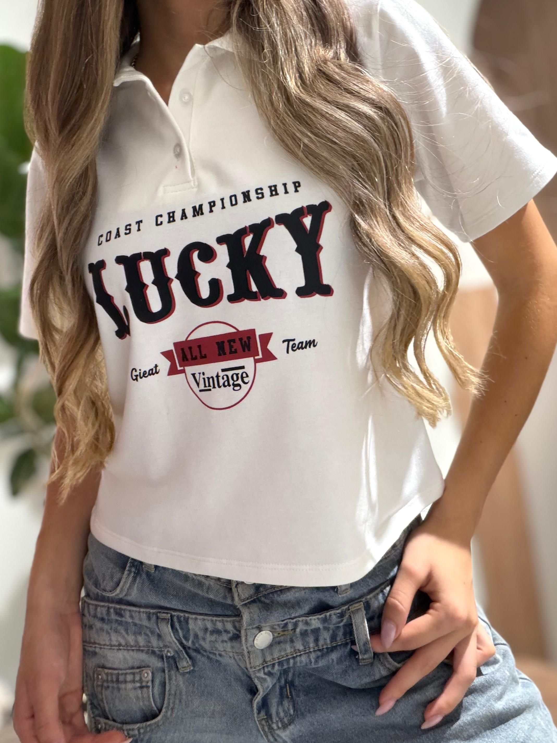 CAMISETA POLO LUCKY