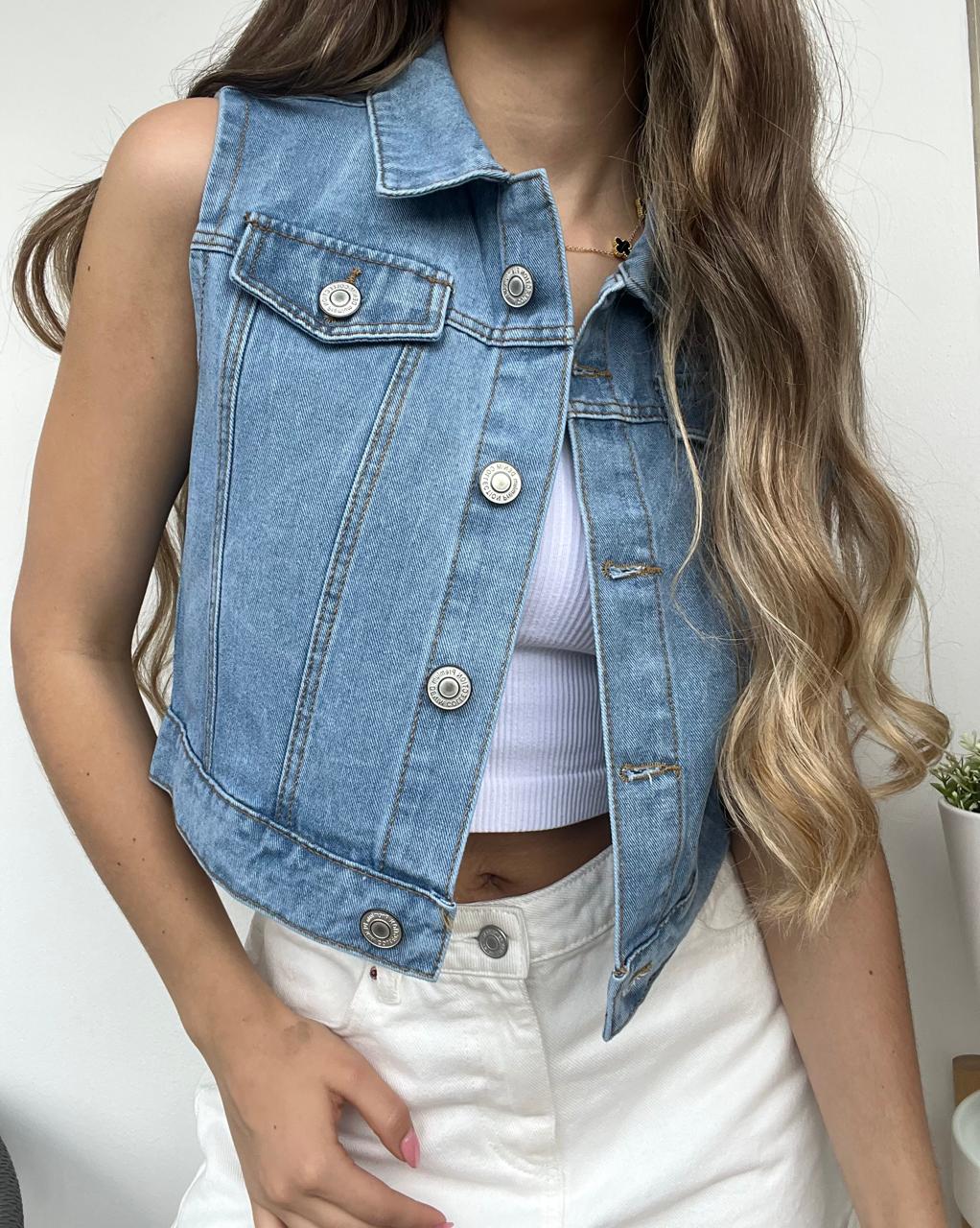 CHALECO DENIM KIUT