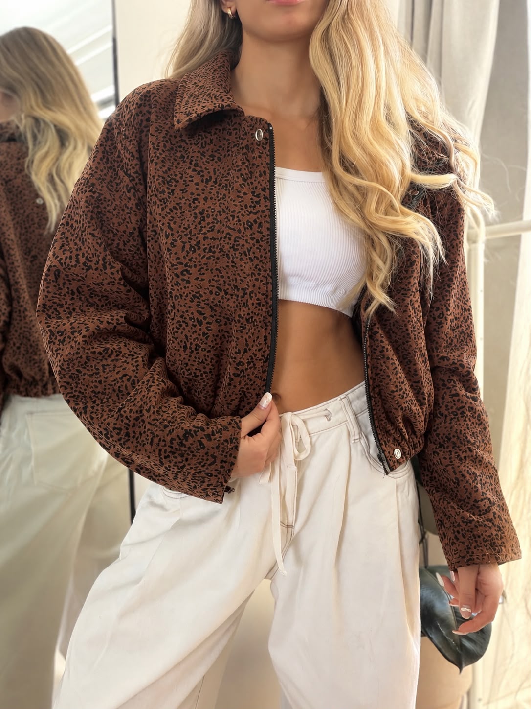 CHAQUETA COURDOROY PRINT