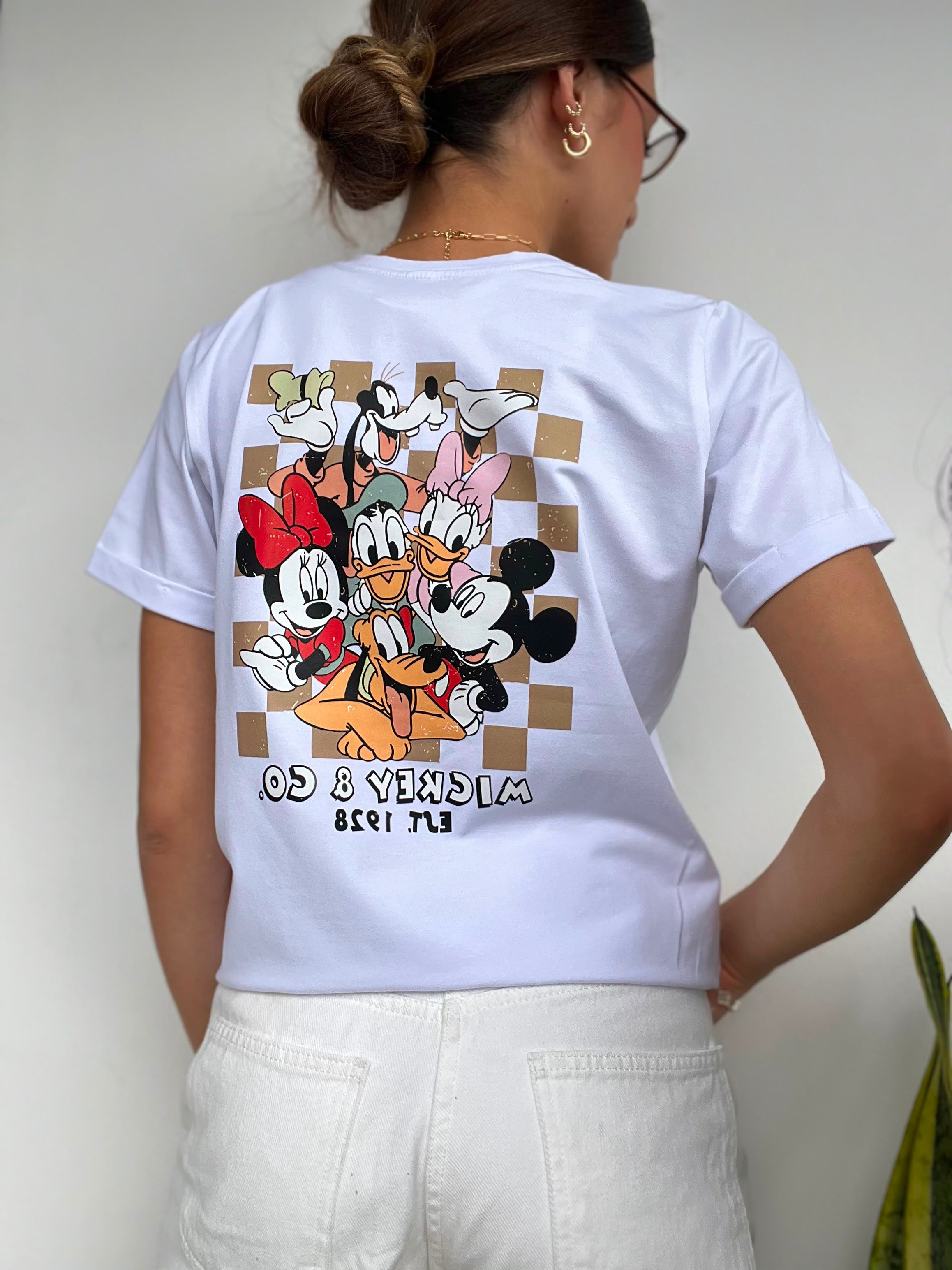 CAMISETA MICKEY FACE