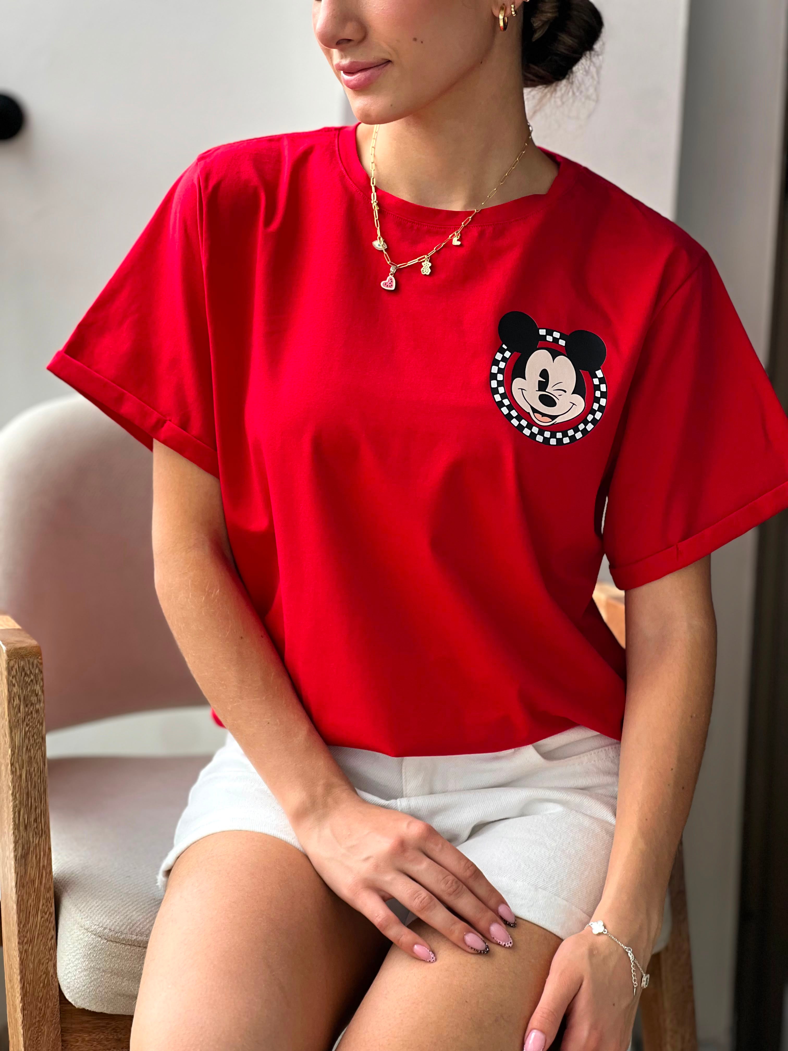 CAMISETA MICKEY FACE