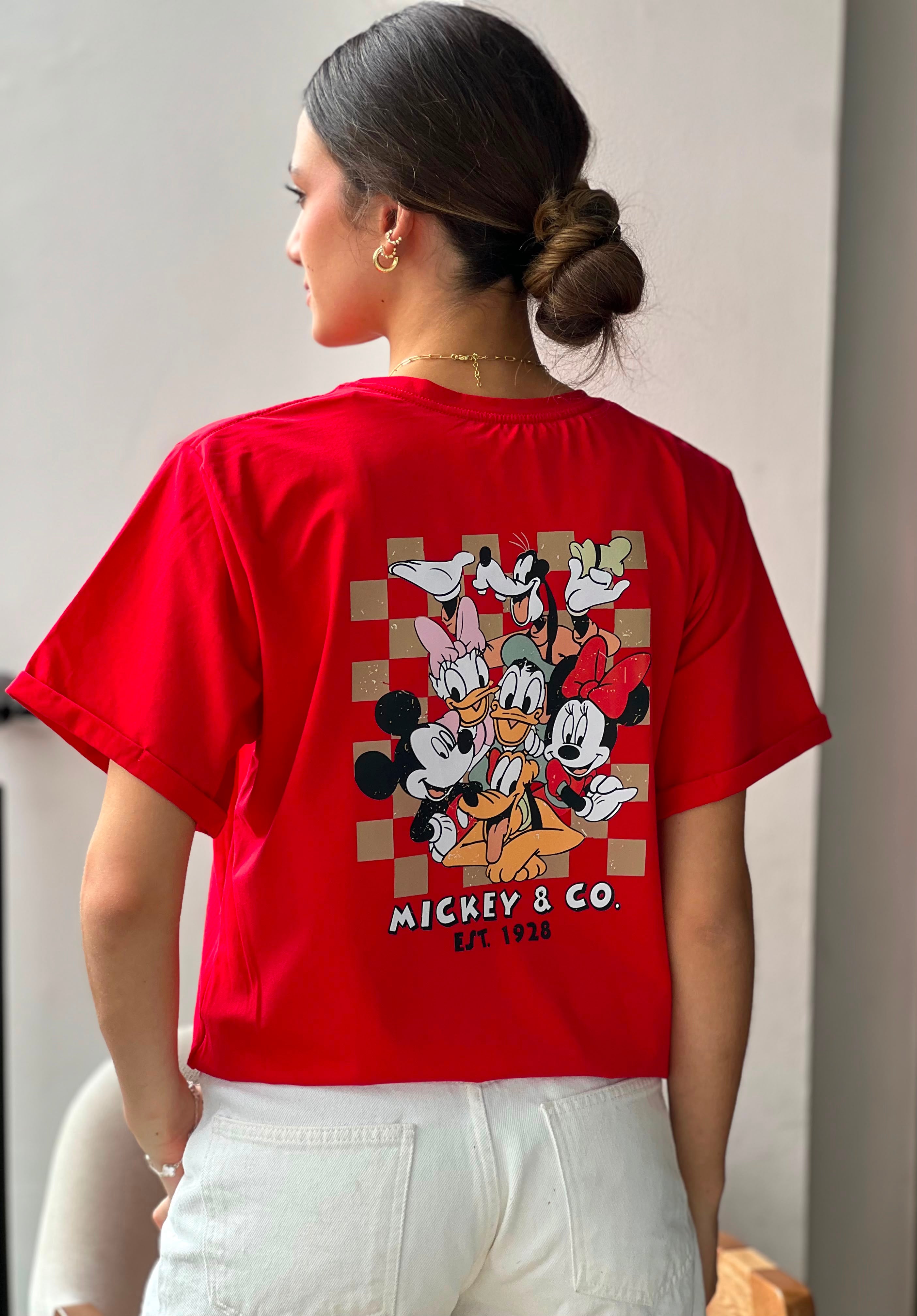 CAMISETA MICKEY FACE