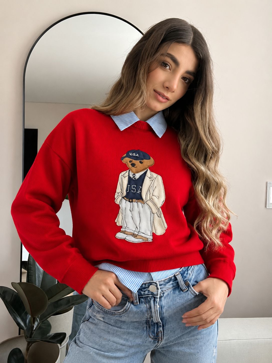 BUZO BEAR TEJIDO