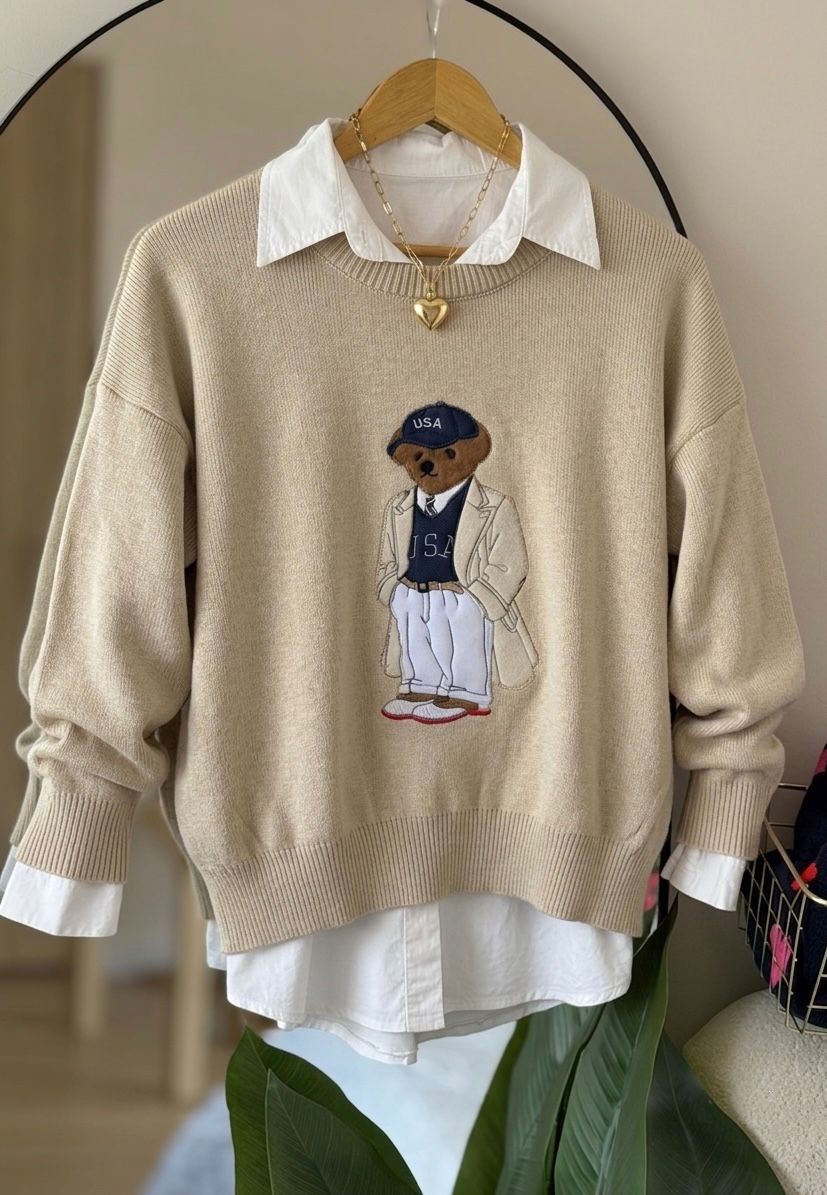 BUZO BEAR TEJIDO