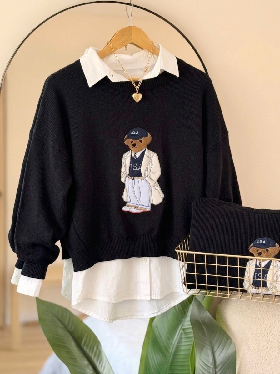 BUZO BEAR TEJIDO