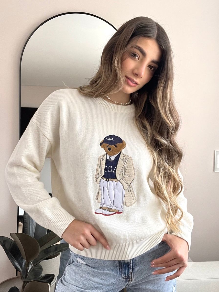 BUZO BEAR TEJIDO