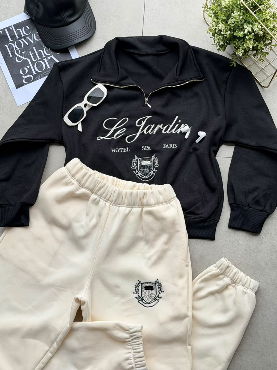 CONJUNTO LE JARDÍN BORDADO