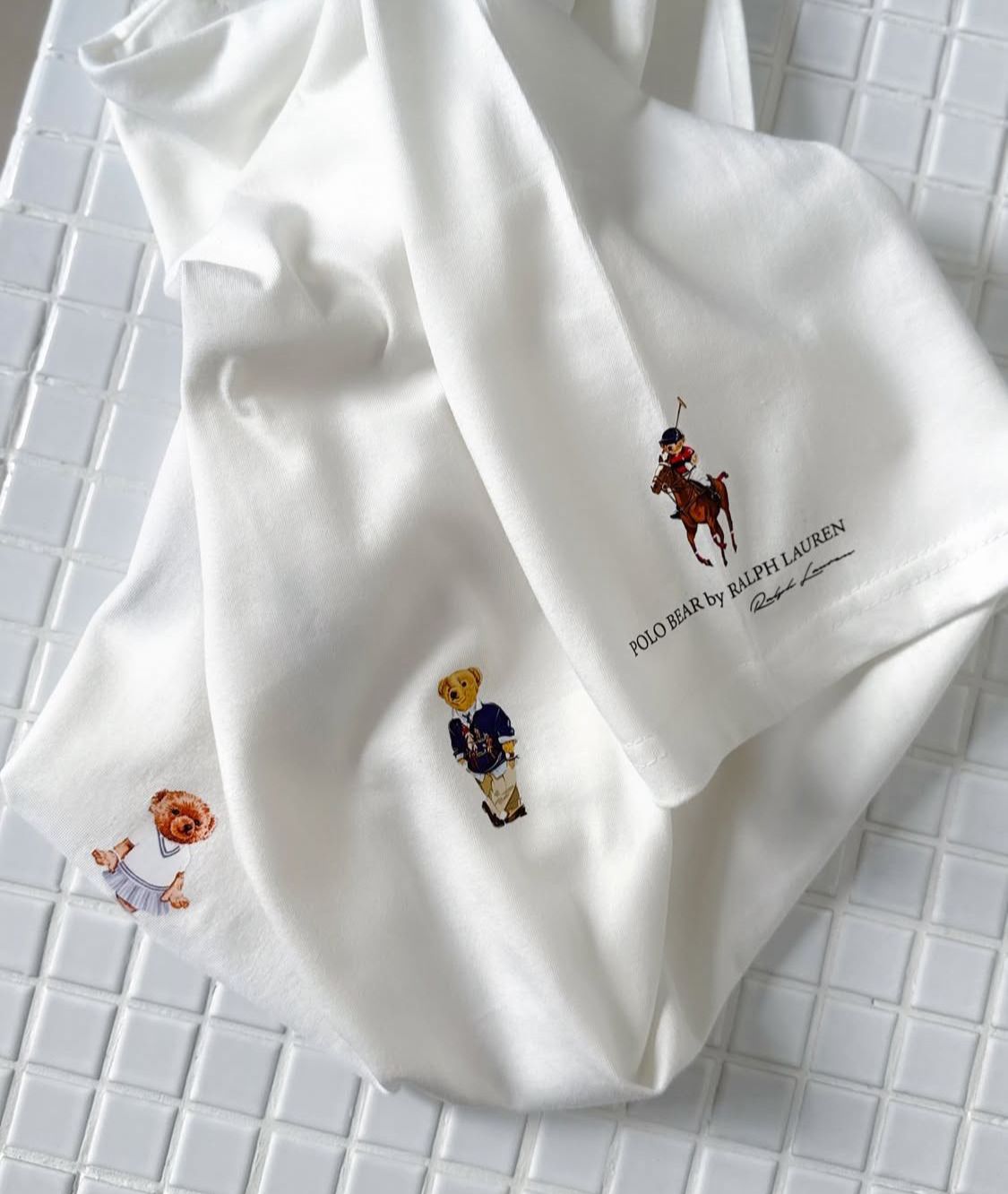 CAMISETA TELA FRÍA GRÁFICA BEAR