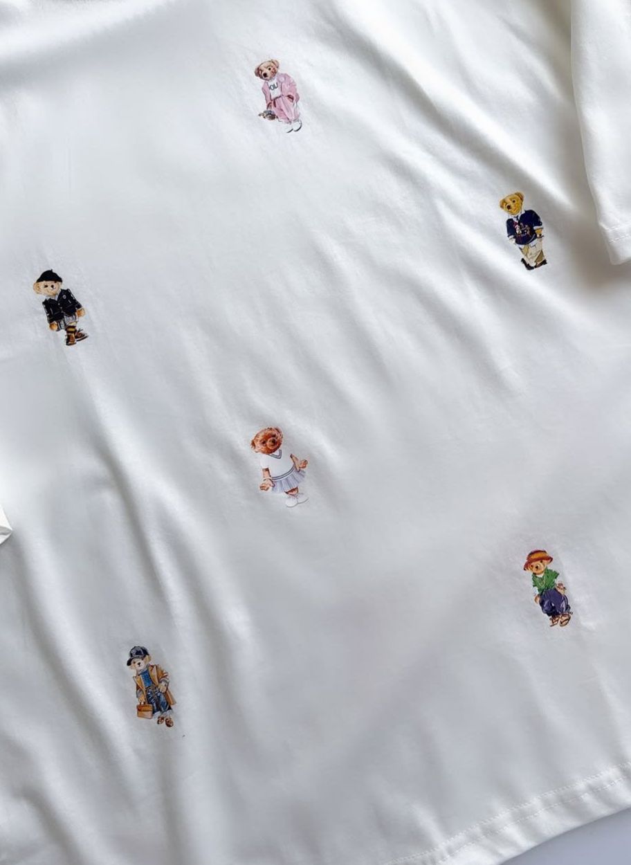 CAMISETA TELA FRÍA GRÁFICA BEAR