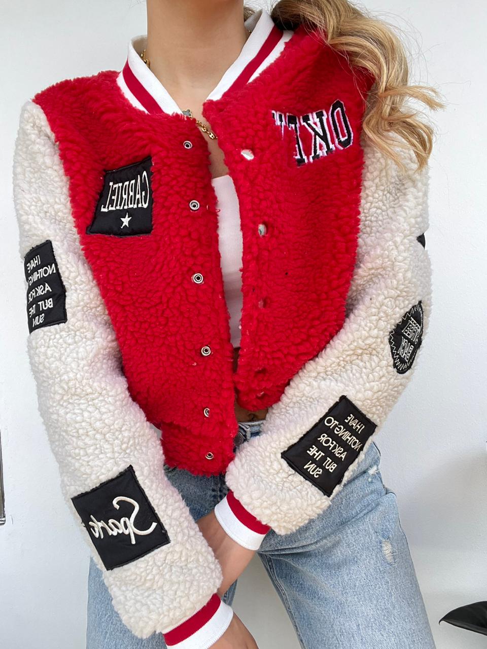CHAQUETA BORREGO SELLOS