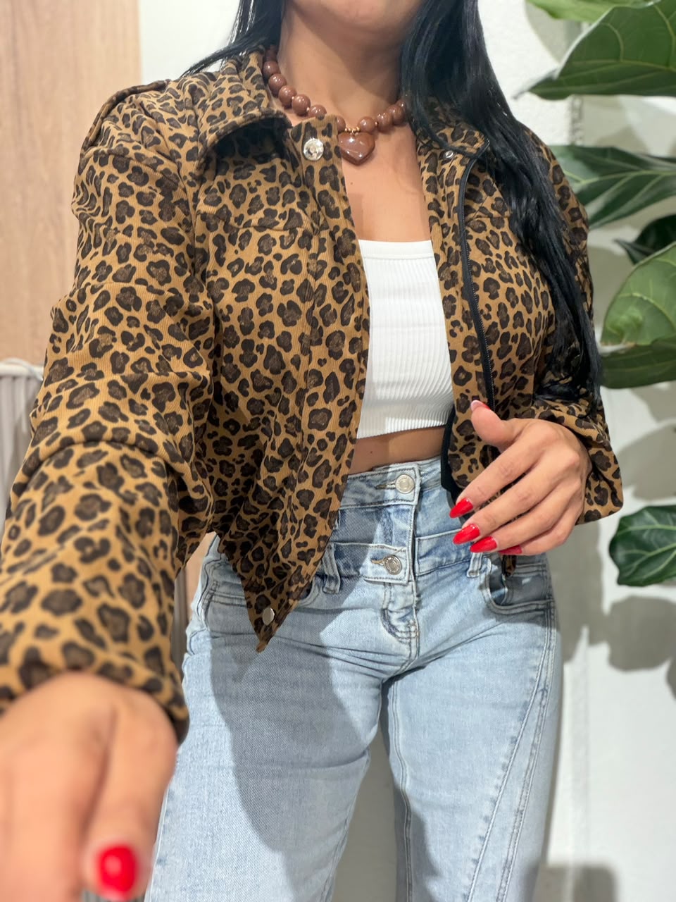 CHAQUETA COURDOROY PRINT
