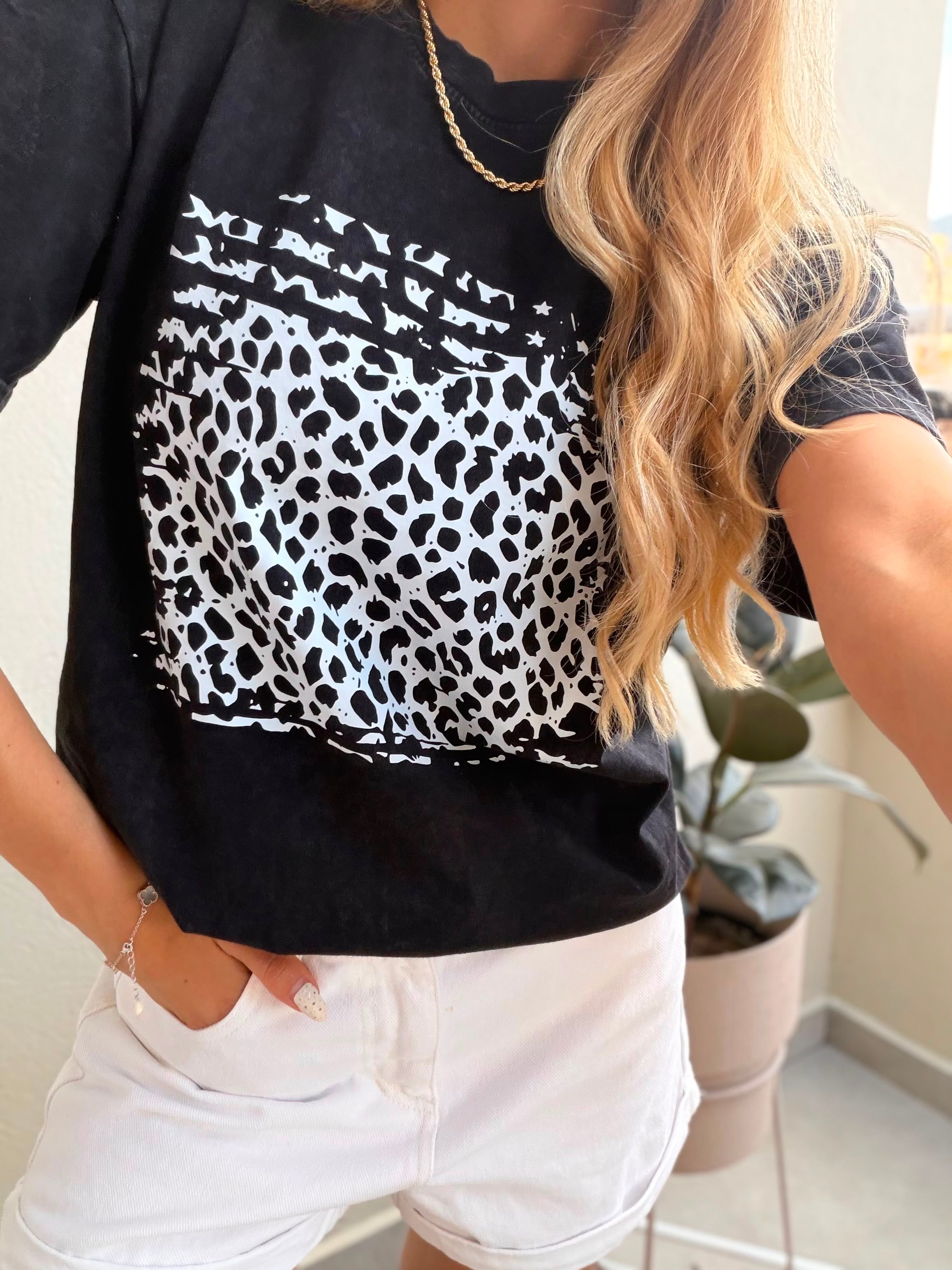 CAMISETA OVERSIZE EFECTO WASHED PRINT