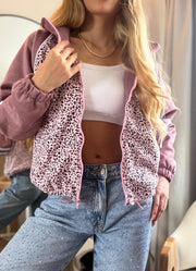 CHAQUETA ANIMAL PRINT SESGO