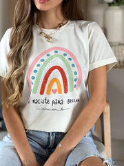 CAMISETA TELA FRÍA GRÁFICA ARCOIRÍS