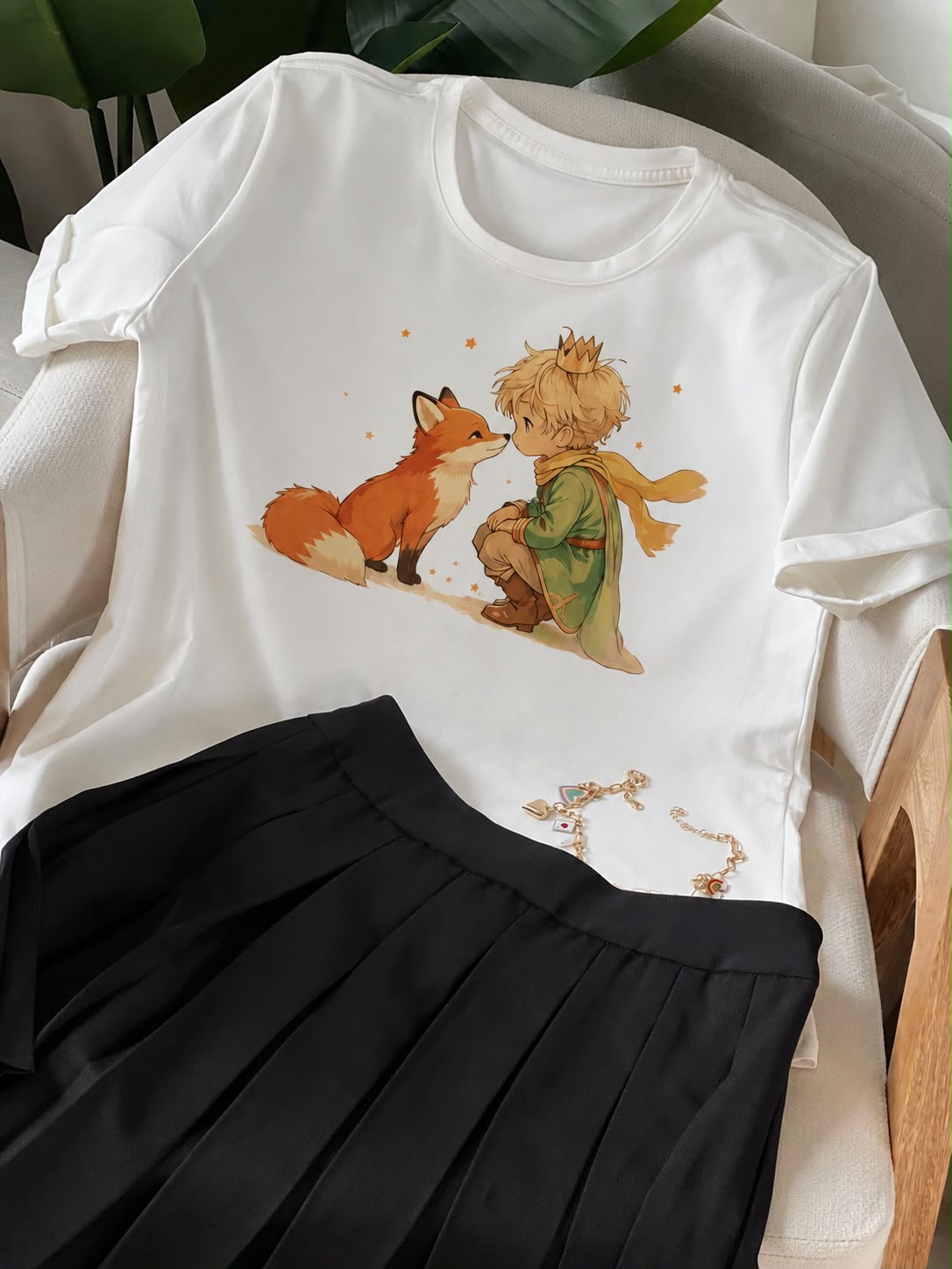 CAMISETA GRÁFICA PRINCIPITO ZORRO
