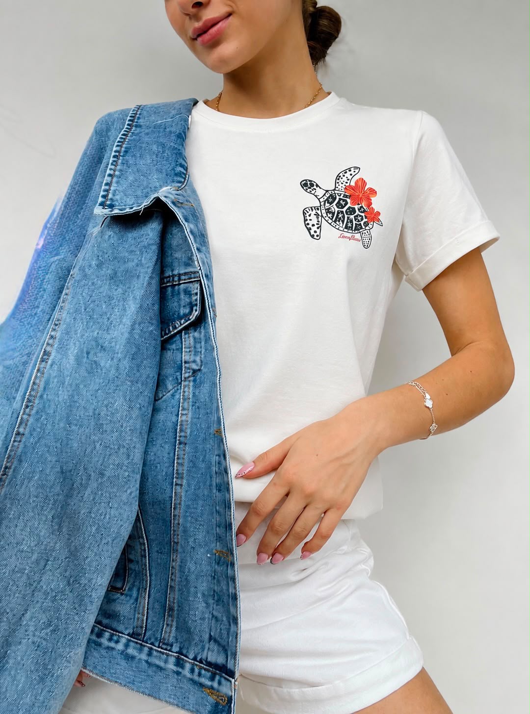 CAMISETA TELA FRÍA TORTUGA MARINA