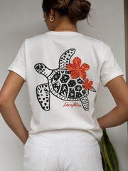 CAMISETA TELA FRÍA TORTUGA MARINA