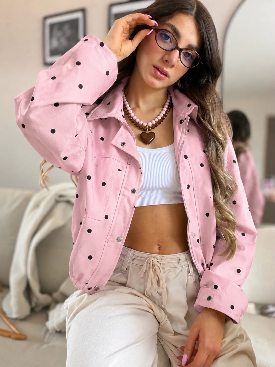 CHAQUETA COURDOROY LUNARES