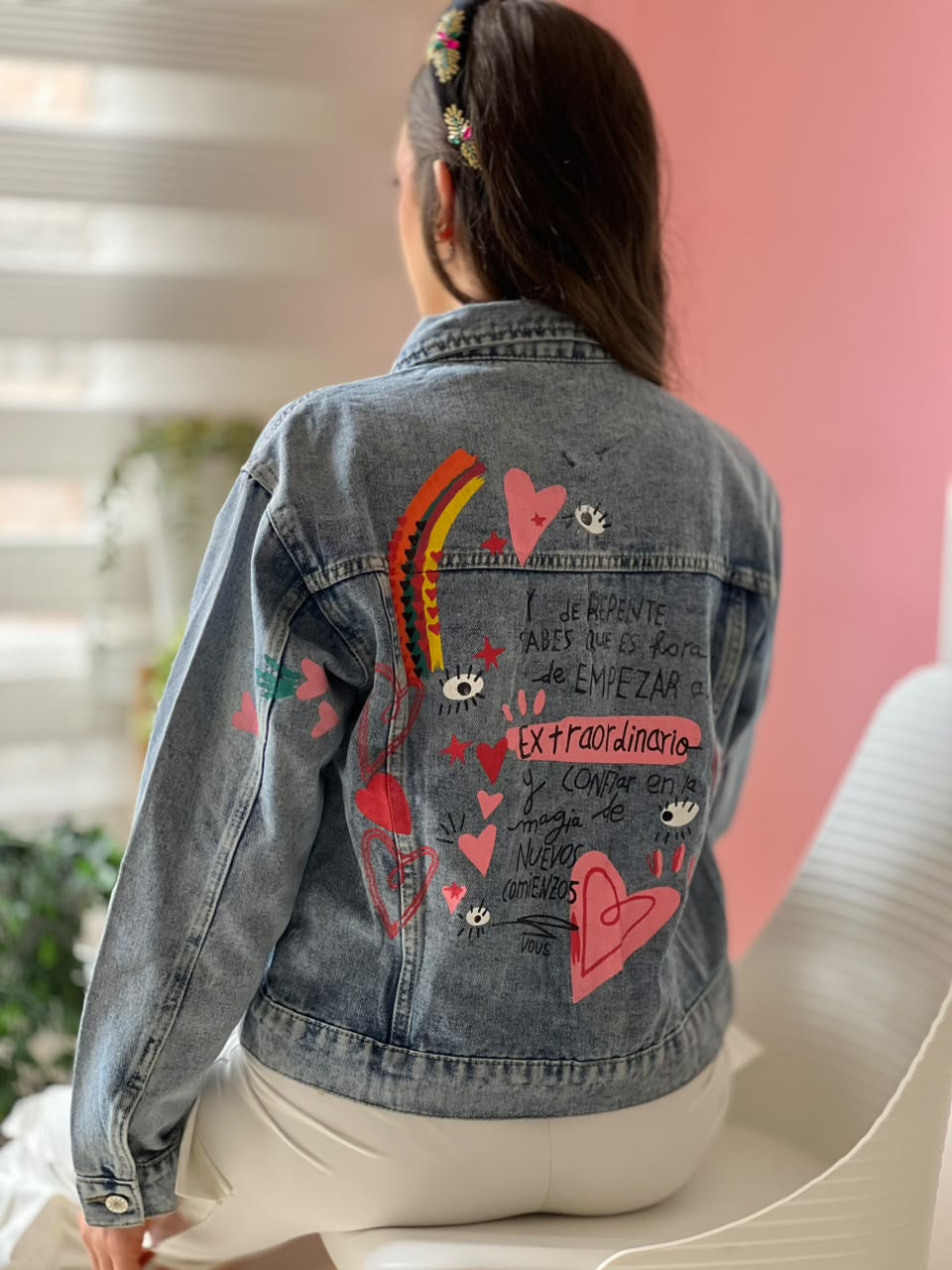 CHAQUETA DENIM KAROL G
