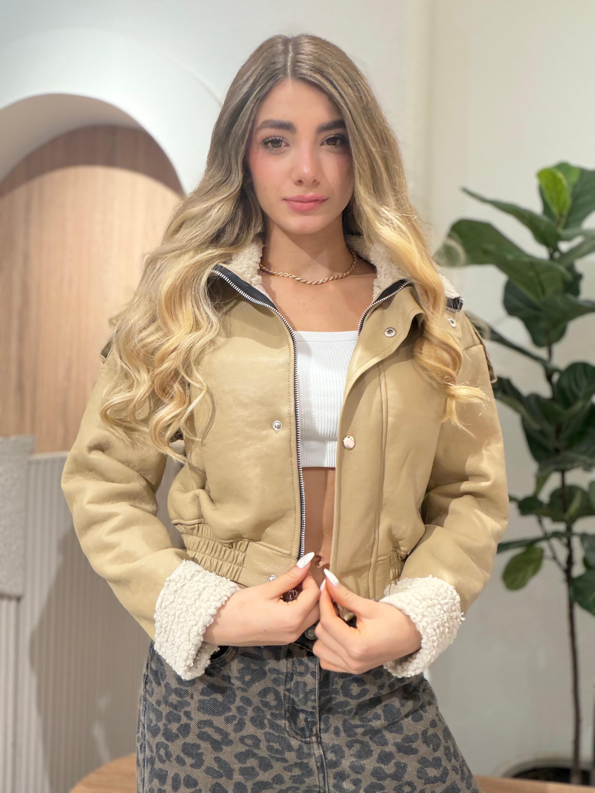 CHAQUETA CUERINA LUCCA