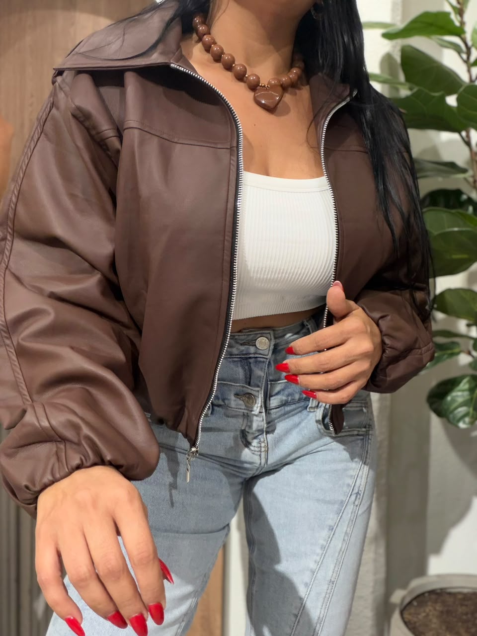 CHAQUETA CUERINA LAS VEGAS